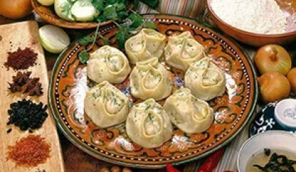 Buharda Özbek Mantı
